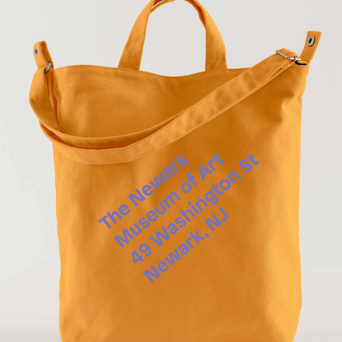 Baggu x NMOA Cotton Duck Bag Tangerine — NMOA Shop display picture 2