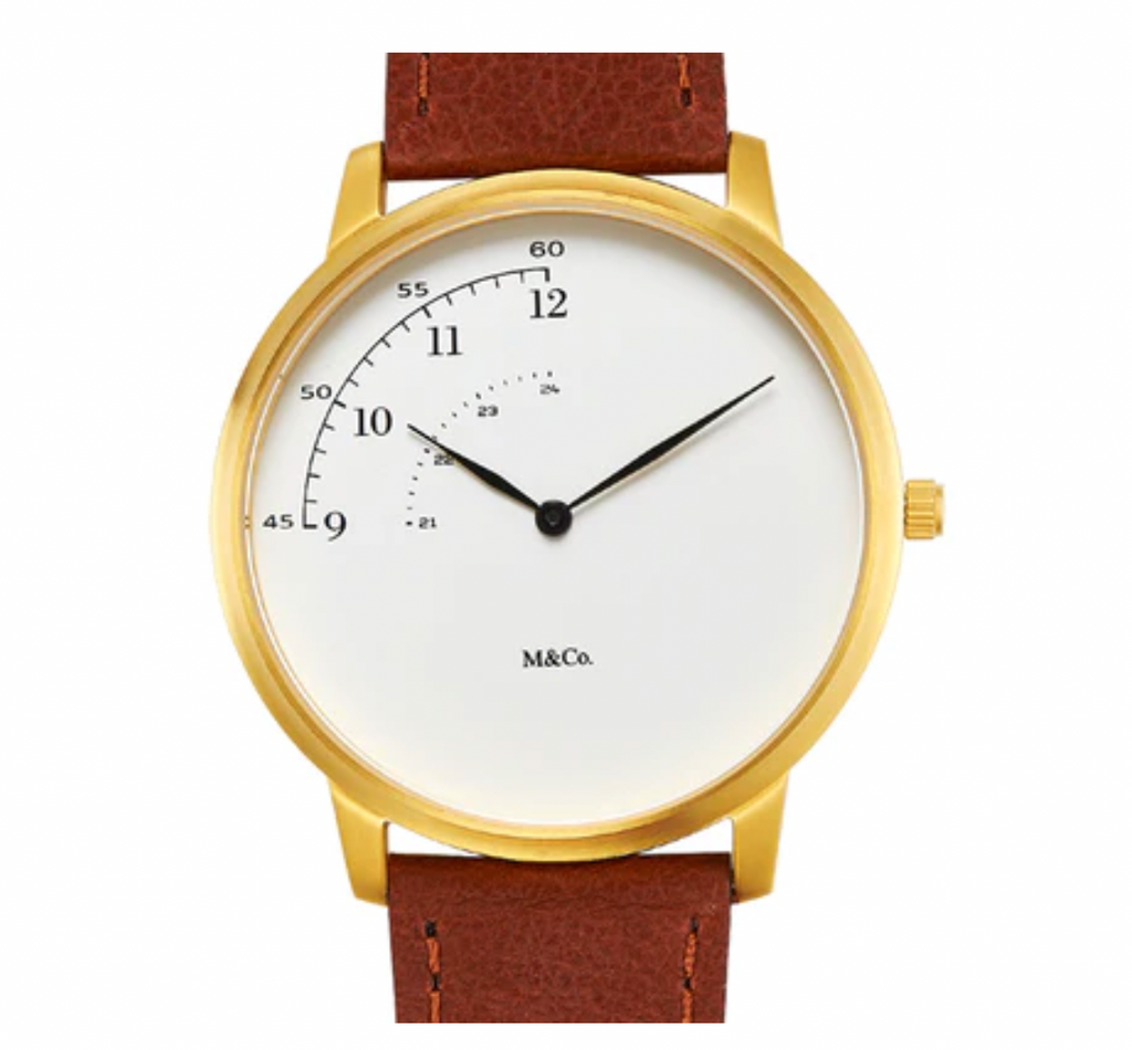 M&CO Pie Watch by Tibor Kalman